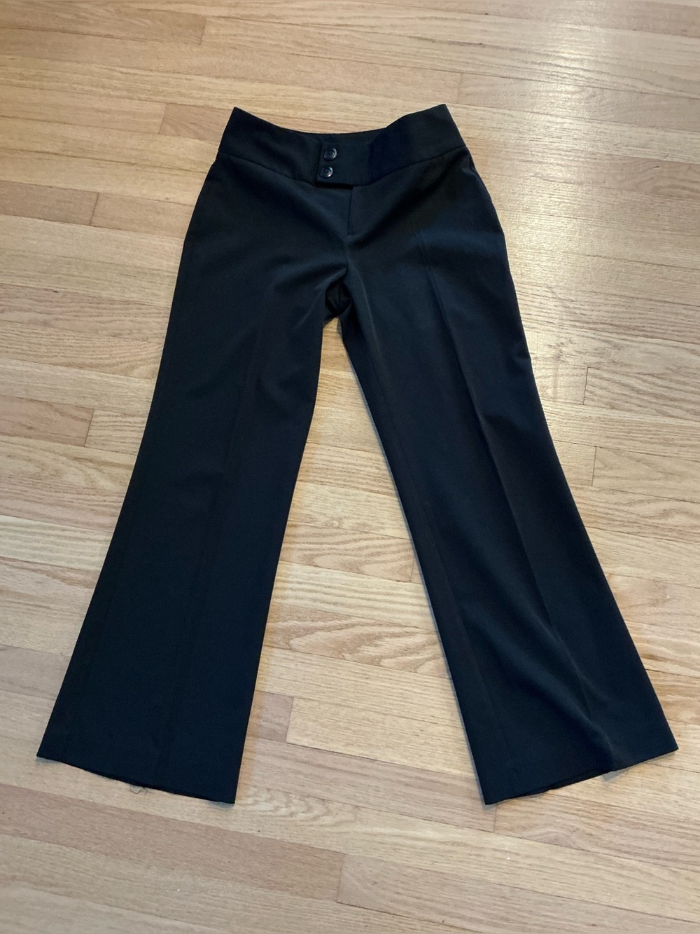 Black Wide-Leg Dress Pants - Women